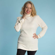 Load image into Gallery viewer, organic cotton turtleneck sweater