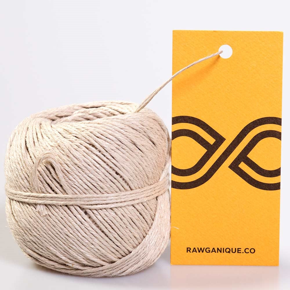 Unwaxed 12-Strand Hemp Twine (200') (Biodegradable)