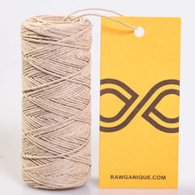 Load image into Gallery viewer, 20# Waxed 7-Strand Hemp Twine (Polished) (Biodegradable)