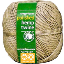 Load image into Gallery viewer, 48# Waxed Hemp Twine (Polished) (Biodegradable)