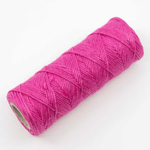 Load image into Gallery viewer, 6-Strand Unwaxed 100% Organic Hemp Twine (Dyed) (Biodegradable)
