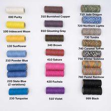 Load image into Gallery viewer, 6-Strand Unwaxed 100% Organic Hemp Twine (Dyed) (Biodegradable)
