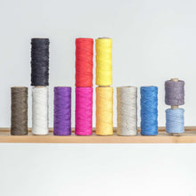 Load image into Gallery viewer, 6-Strand Unwaxed 100% Organic Hemp Twine (Dyed) (Biodegradable)