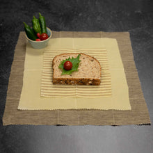 Load image into Gallery viewer, organic beeswaxed hemp food wrap