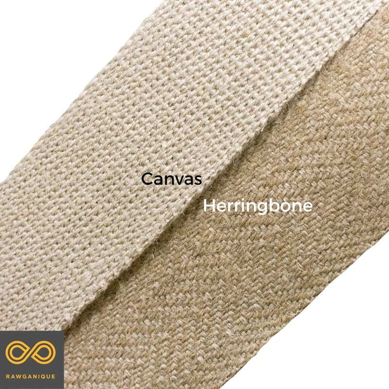 3" Hemp Webbing Roll (55 Yards) (~164 feet) (100% Biodegradable)
