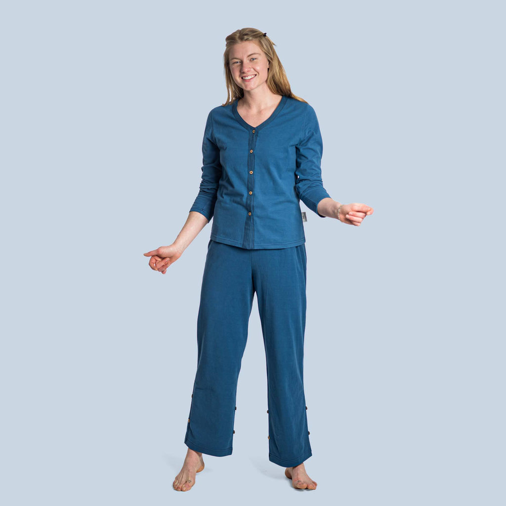 women's organic cotton knit shirt