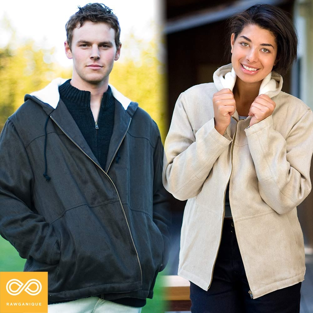 organic hemp winter jacket