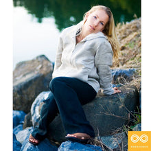 Load image into Gallery viewer, Newfoundland Hooded Organic Winter Jacket (Hemp Or Linen; 100% Organic Cotton Fleece-Lined; YKK Zippers) (99.96% Biodegradable)