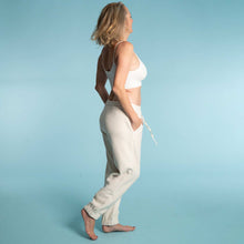 Load image into Gallery viewer, ladies organic cotton fleece joggers